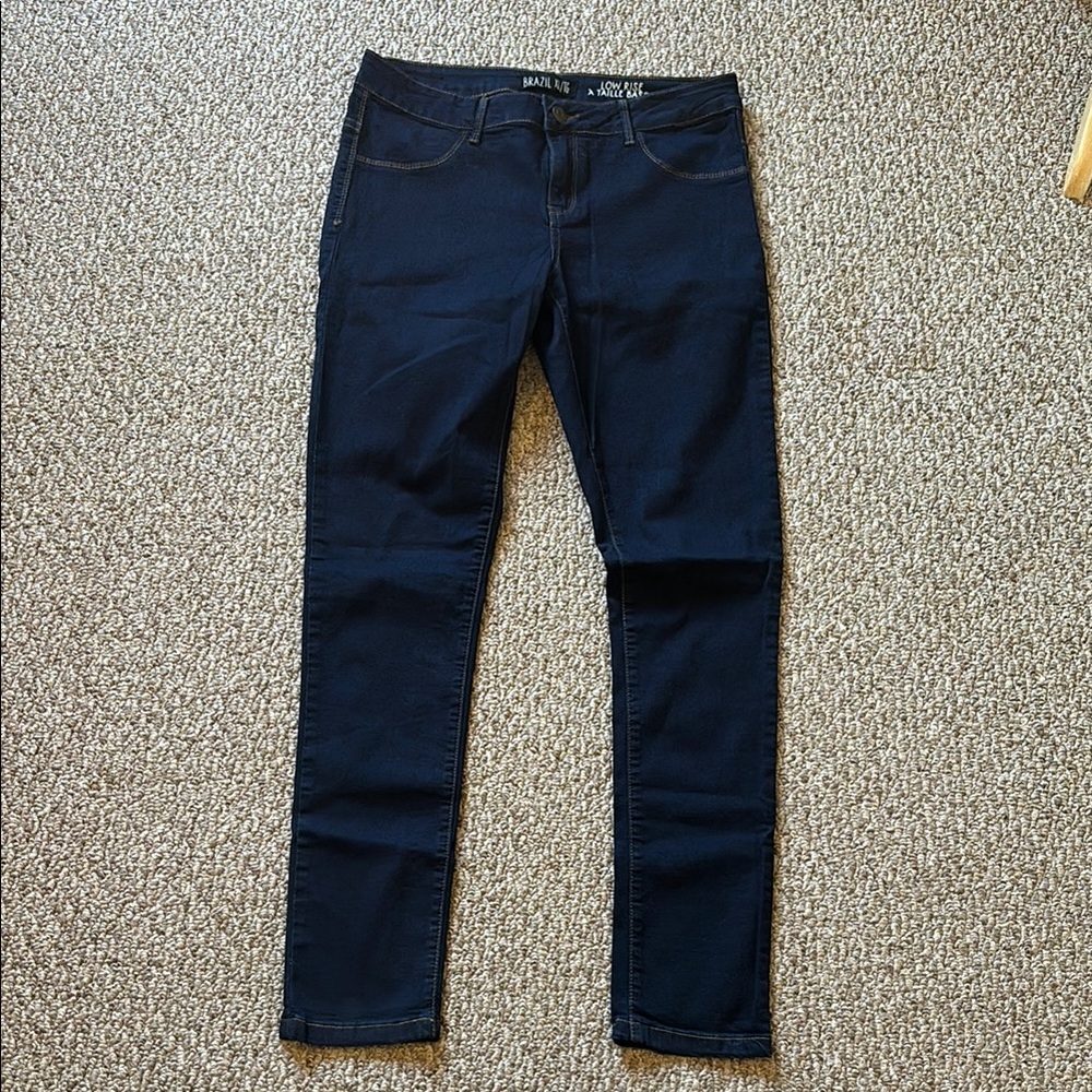Brazil Blue Skinny Jeans Modern Fit Size XLarge